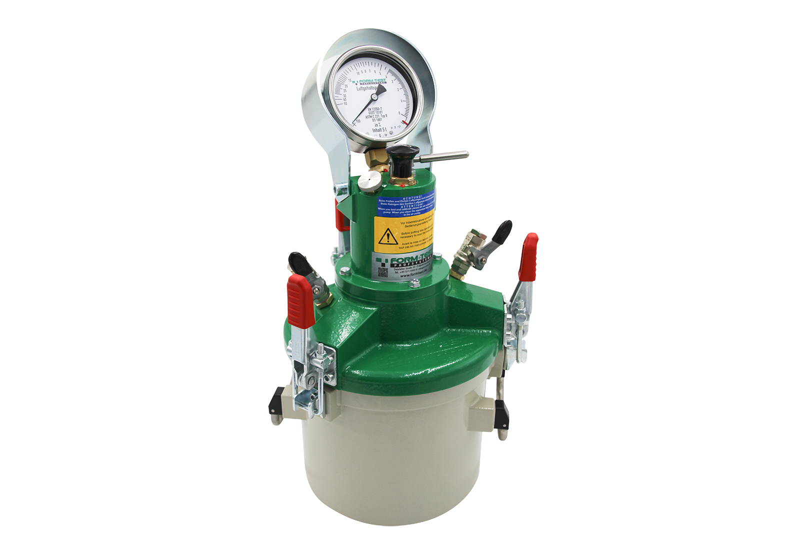Air Entrainment Meter 5.5 Liter