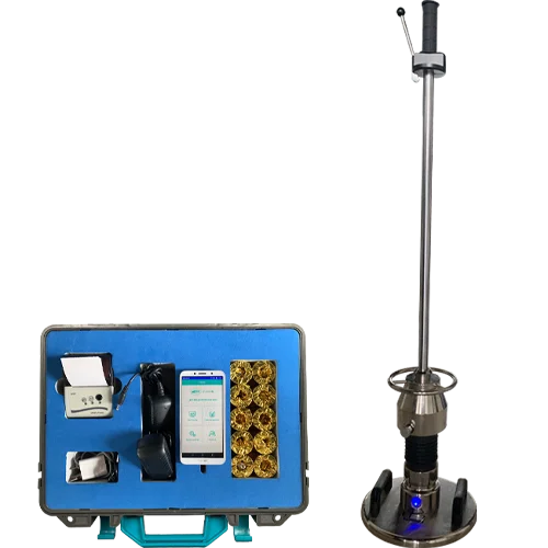 Evd Dynamic deformation modulus tester (hand-held drop hammer deflection tester)