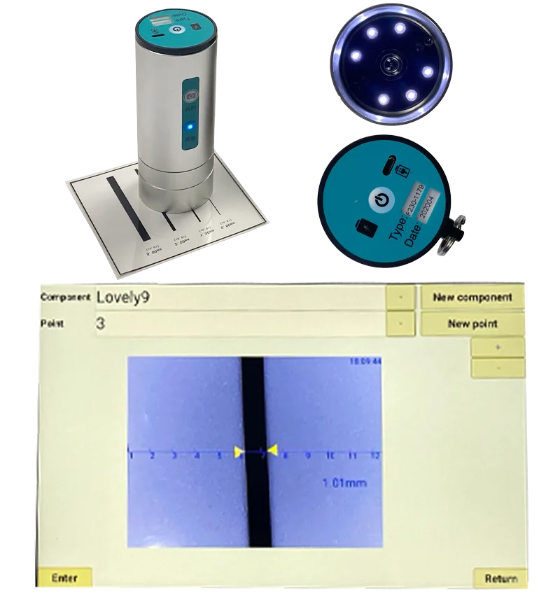 F230 Wireless concrete crack width gauge