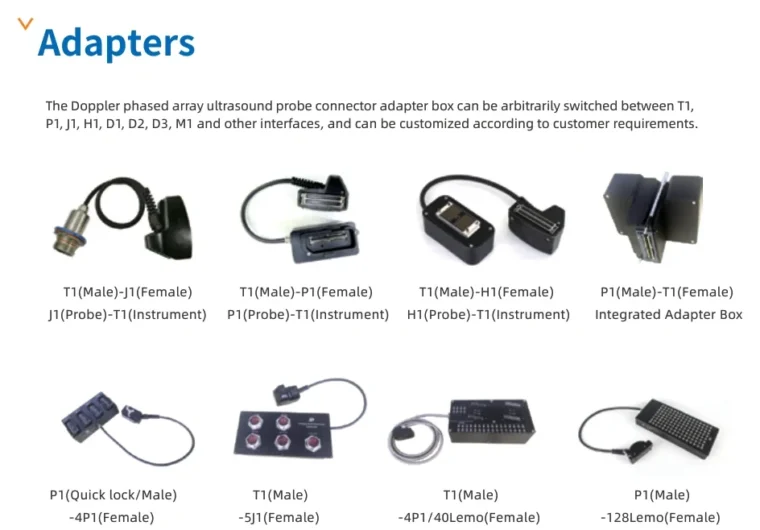 Phased Array Connector Adapters