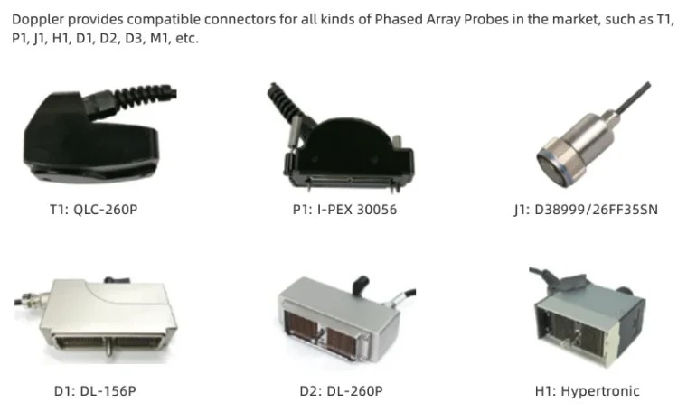 Phased Array Probe Connectors