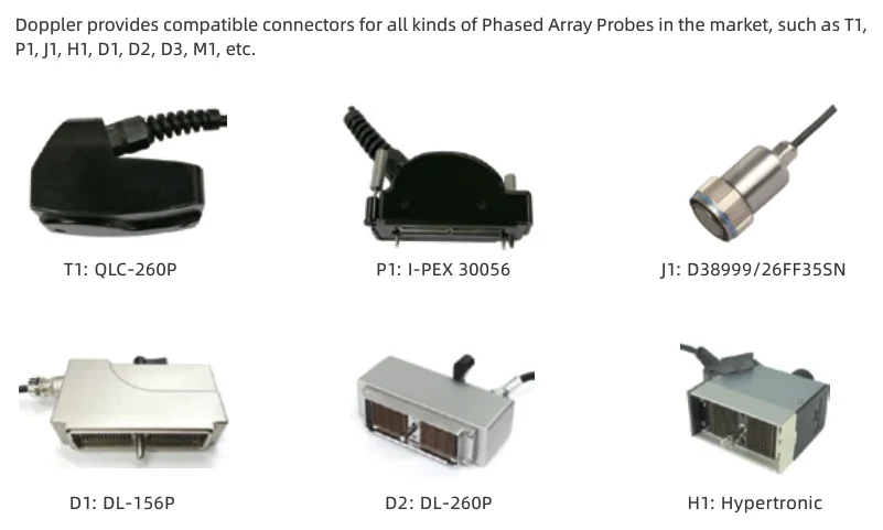 Phased Array Probe Connectors